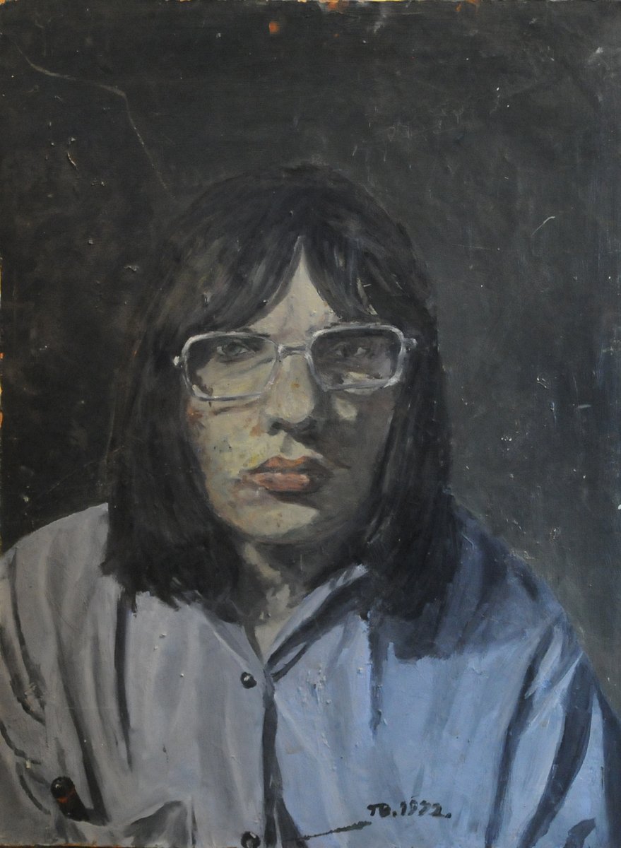 Torbjørn Olsen, selvportræt 1972